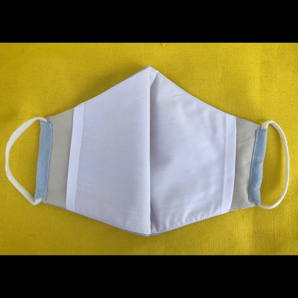 Wildflower basket hand embroidered face mask - Picture 4 of 4